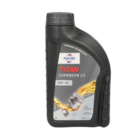 Uleiuri si Lichide - Ulei de Motor Fuchs TITAN Supersyn C3 5W-40 - 1 Litru (Pentru DPF, VW 505.01 Pumpe-Düse, API SP)