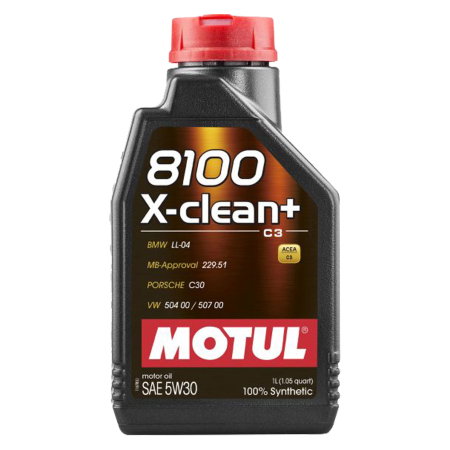 Branduri - Ulei motor Motul 8100 X-Clean+ 5W-30 ACEA C3 1 litru
