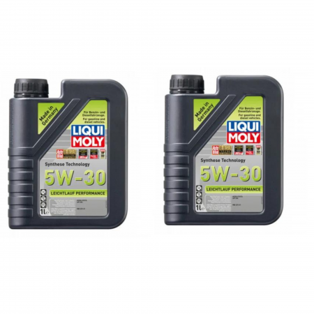 Branduri - Pachet 2 litri Ulei de Motor Sintetic Liqui Moly Leichtlauf Performance 5W-30