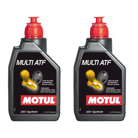 Branduri - Pachet 2 litri ulei de transmisie automata Motul Multi ATF - Compatibilitate Universală Premium