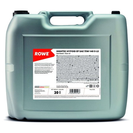Ulei diferential (Ulei) - ULEI DIFERENTIAL ROWE HIGHTEC HYPOID EP SAE 75W140 S-LS 20L