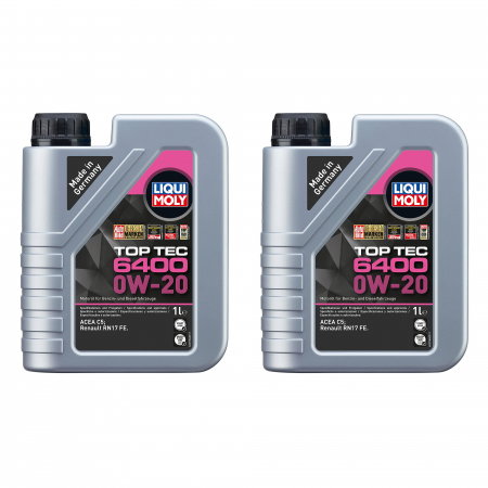 0W20 - Pachet 2 litri Ulei Liqui Moly Top Tec 6400 0W20