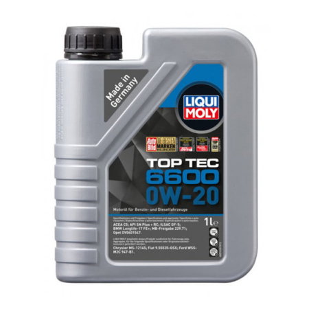 Branduri - Ulei Liqui Moly Top Tec 6600 0W20 1 litru