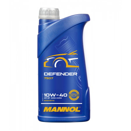 Branduri - Ulei Motor MANNOL Defender 10W40 (LSPI Protection) - 1 Litru, Hidrosintetic cu Ester