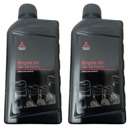 Branduri - Pachet 2 litri Ulei Motor Original Mitsubishi MZ321108 5W-30 C2/C3 Fully Synthetic