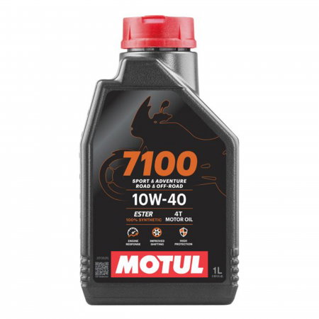 Branduri - Ulei Motor Motul 7100 10W-40 4T, 1L – 100% Sintetic, API SP, JASO MA2 (2023)