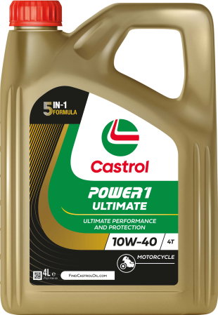 Ulei moto (Ulei) - Ulei moto Castrol Power1 Ultimate 4T 10W40 4L