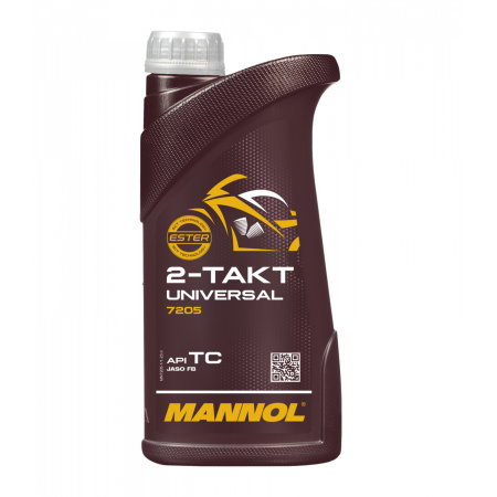 Consumabile Moto - Ulei Motor MANNOL 2-Takt Universal - 1 Litru, Mineral (Moto, Scutere, Fără Fum)