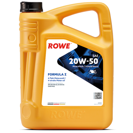Ulei moto (Ulei) - Ulei moto Rowe HighTec Formula Z 4T 20W50 4L