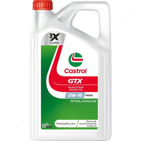 Ulei motor turisme (Ulei) - Ulei motor Castrol GTX 0W16 AN2022 5L
