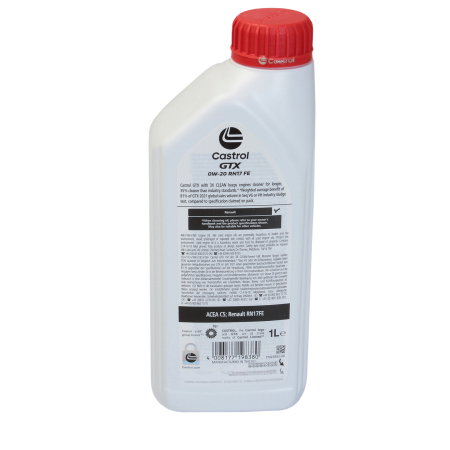Ulei motor Castrol GTX 0W20 RN17 FE 1L [2]