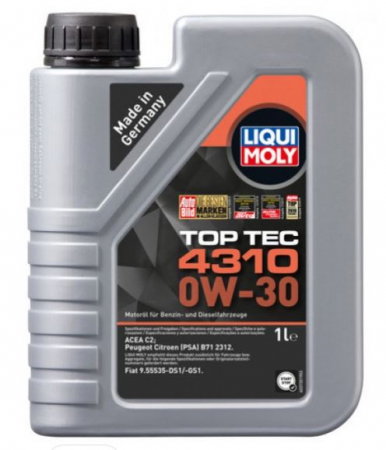 Branduri - Ulei Liqui Moly top Tec 4310 PSA 0W30 1 litru