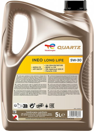 Ulei sintetic Total Quartz Ineo LongLife C3 5W30 5 litri [1]