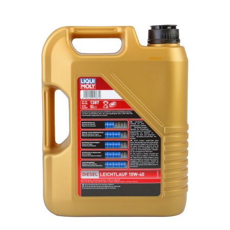 Ulei motor Liqui Moly Diesel Leichtlauf 10W40 (1387) (21315) 5L [1]