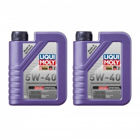 Branduri - Pachet 2 litri Ulei motor Liqui Moly Diesel Synthoil 5W40