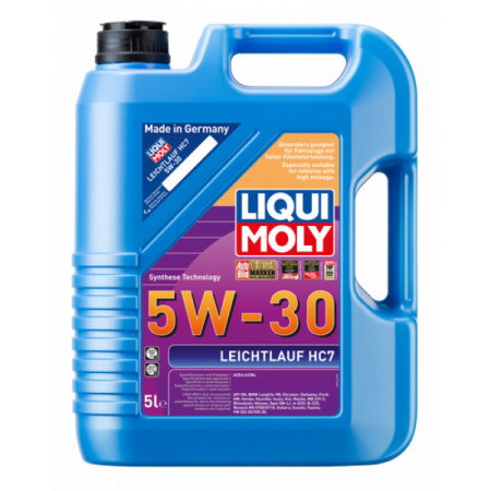 Ulei motor turisme (Ulei) - Ulei motor Liqui Moly Leichtlauf HC7 5W30 5L