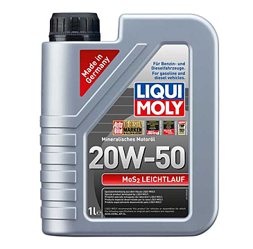 Ulei motor turisme (Ulei) - Ulei motor Liqui Moly MOS2 Low-Friction SAE 20W50 1L