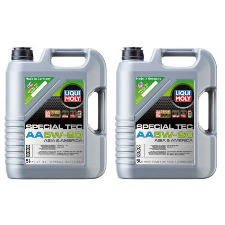5W20 - Pachet 10 Litri Ulei Motor Liqui Moly Special Tec AA 5W20 - API SP, ILSAC GF-6A, Ford, GM, Toyota
