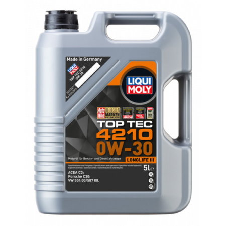 Ulei motor turisme (Ulei) - Ulei motor Liqui Moly Top Tec 4210 0W30 5L