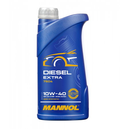 Branduri - Ulei Motor MANNOL Diesel Extra 10W40 - Hidrosintetic, cu Ester (Motoare Turbo/Diesel)