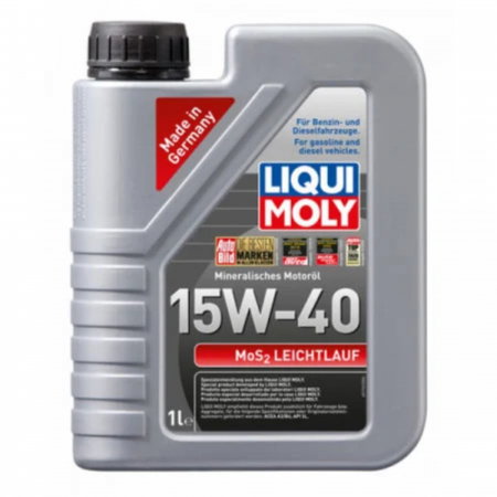 Branduri - Ulei Motor Mineral Liqui Moly MoS2 Lechilauf 15W40 1 litru