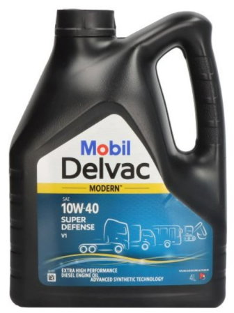 Ulei motor camioane (Ulei) - Ulei motor Mobil Delvac Modern 10W40 Super Defense V1 4L