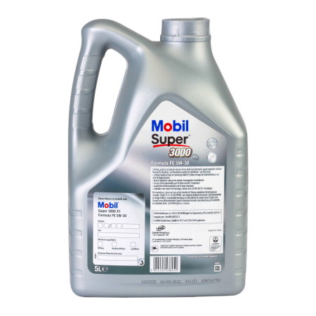 Ulei motor Mobil Super 3000 X1 Formula Fe 5W30 5L [2]