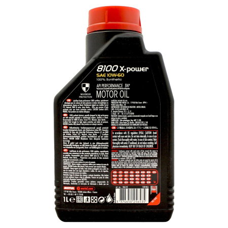 Ulei motor Motul 8100 X-POWER 10W60 1L [1]