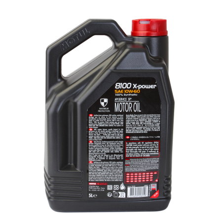 Ulei motor Motul 8100 X-POWER 10W60 5L [2]