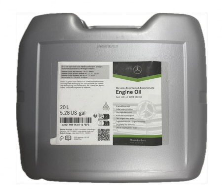 Ulei motor camioane (Ulei) - Ulei motor OE Mercedes 10W40 DTFR 15C110 (228.51) - 20 Litri