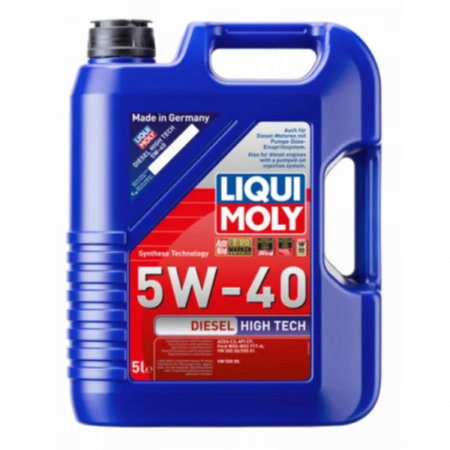 Branduri - Ulei Motor Semisintetic Liqui Moly Diesel Hightech 5W40 5 litri