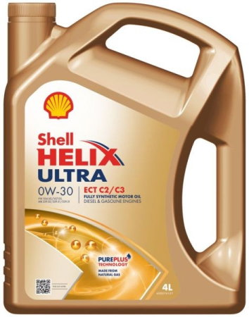 Ulei motor turisme (Ulei) - Ulei motor Shell Helix Ultra ECT C2/C3 0W30 4L