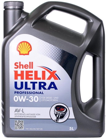 Ulei motor turisme (Ulei) - Ulei motor Shell Helix Ultra Professional AVL 0W30 5L