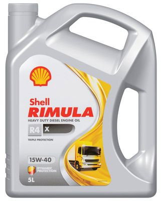 Ulei motor camioane (Ulei) - Ulei motor Shell Rimula R4 X 15W40 5L