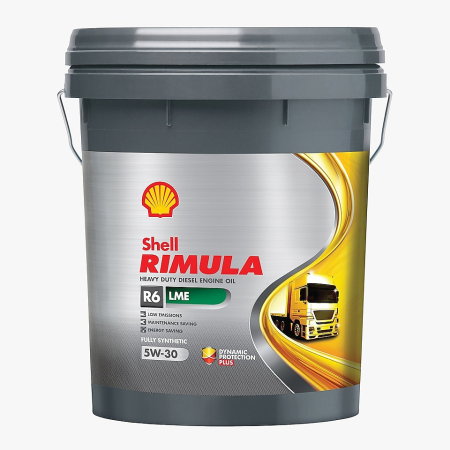 Ulei motor camioane (Ulei) - Ulei motor Shell Rimula R6 LME 5W30 20L