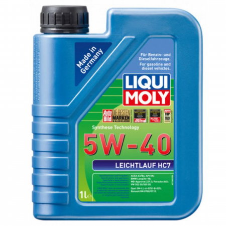 Branduri - Ulei Motor Sintetic Liqui Moly Leichtlauf HC7 5W40 1 litru