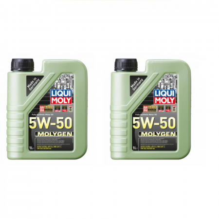 Branduri - Pachet 2 Litri Ulei Motor Liqui Moly Molygen 5W-50 (2 x 1L) – Tehnologie Specială Molygen, Full Sintetic