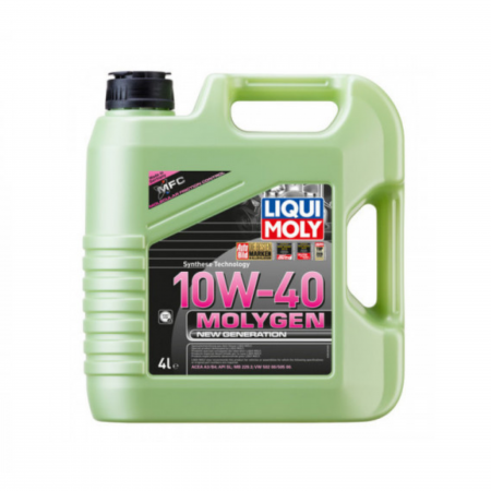 Ulei Motor Original și Aftermarket - 0W20, 5W30, 5W40 - SXS Auto - Ulei motor Sintetic Liqui Moly Molygen New Generation 10W40 4 litri