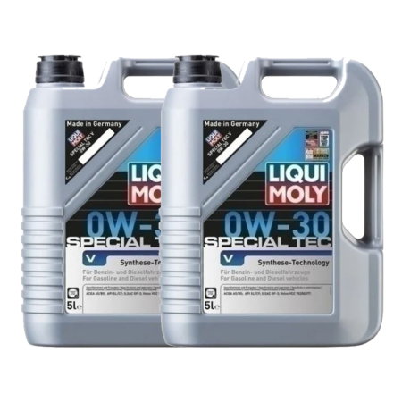 Uleiuri si Lichide - Pachet 10 Litri Ulei Motor Liqui Moly Special Tec V 0W30 - Volvo VCC 95200377, ACEA A7/B7