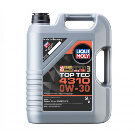 Branduri - Ulei motor Liqui Moly Top Tec 4310 0W30 5 litri