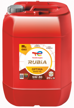 Ulei motor camioane (Ulei) - Ulei motor Total Energies Rubia Optima 3500 FE 5W30 20L