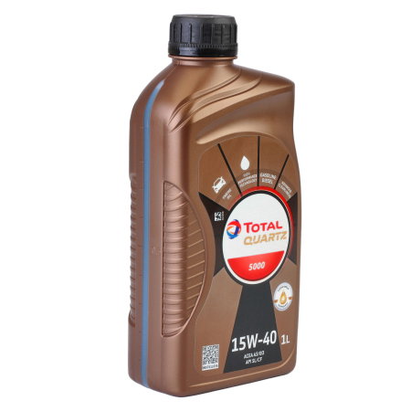 Ulei motor Total Quartz 5000 15W40 1L [2]