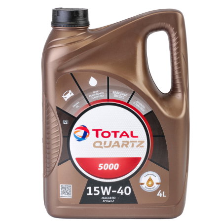 Import - Ulei motor Total Quartz 5000 15W40 4L