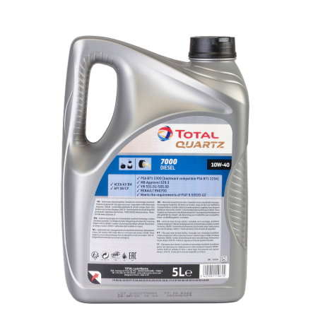 Ulei motor Total Quartz 7000 Diesel 10W40 5L [1]