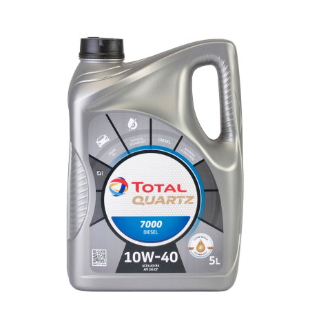 Ulei motor Total Quartz 7000 Diesel 10W40 5L [2]