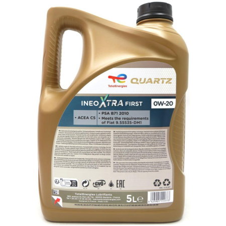 Ulei motor Total Quartz Ineo X First 0W20 5L [1]