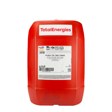 Ulei motor camioane (Ulei) - Ulei motor TotalEnergies Rubia TIR 7400 10W40 - 20L