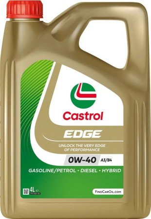 Ulei motor turisme (Ulei) - Ulei motor turisme Castrol Edge A3/B4 0W40 4L