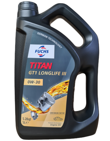 Ulei motor turisme (Ulei) - Ulei motor turisme Fuchs Titan GT1 Longlife III 0W30 5L