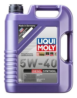 Materom - Ulei motor turisme Liqui Moly Diesel Synthol 5W40 5L